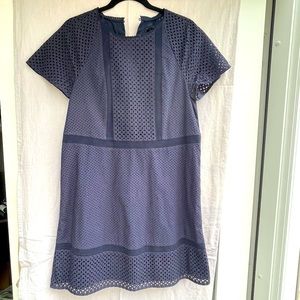 Dark Blue Cotton summer dress
